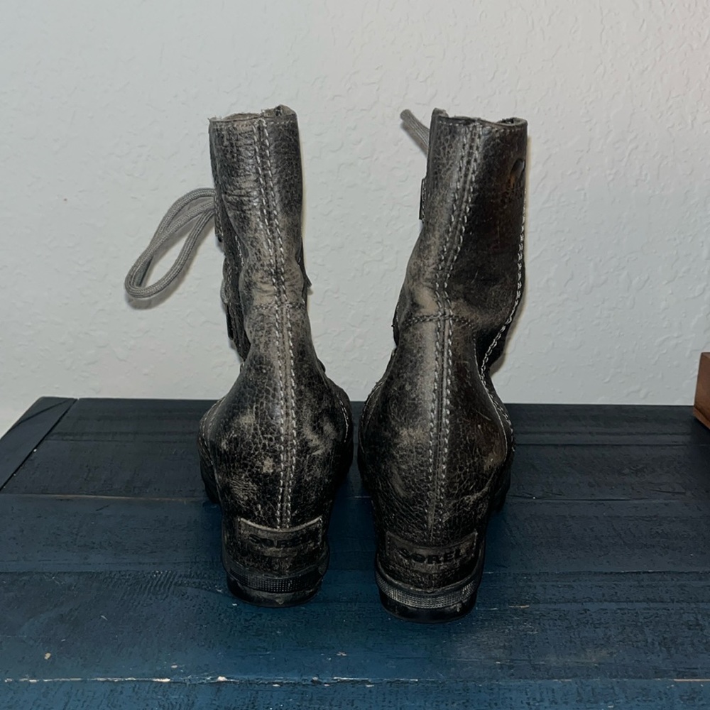 Sorel Joan of Arc Wedge II Boots Quarry Size 8.5 - Picture 4 of 12